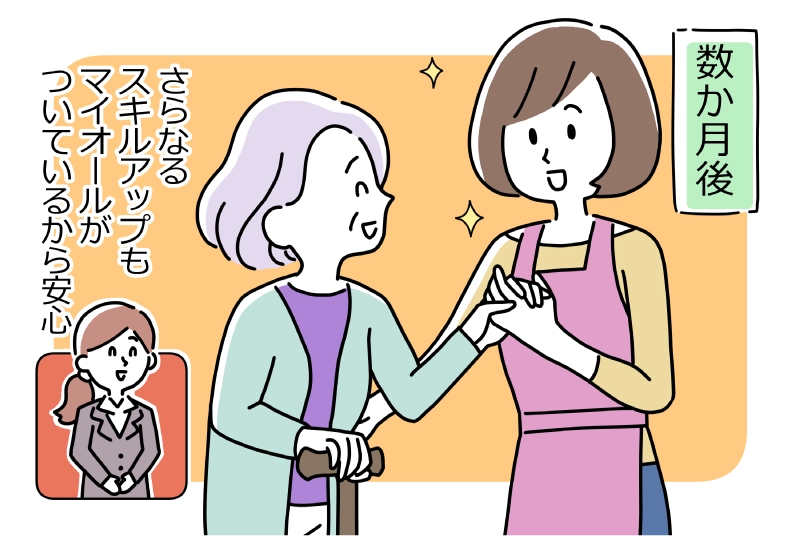 資格取得に伴う費用を弊社が負担